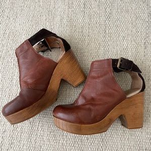 Wooden clogs free people wooden clogs